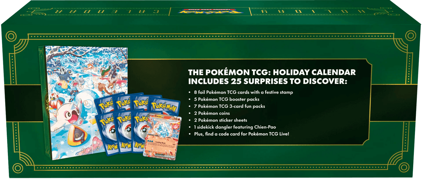 Pokemon TCG - Holiday Advent Calendar 2024