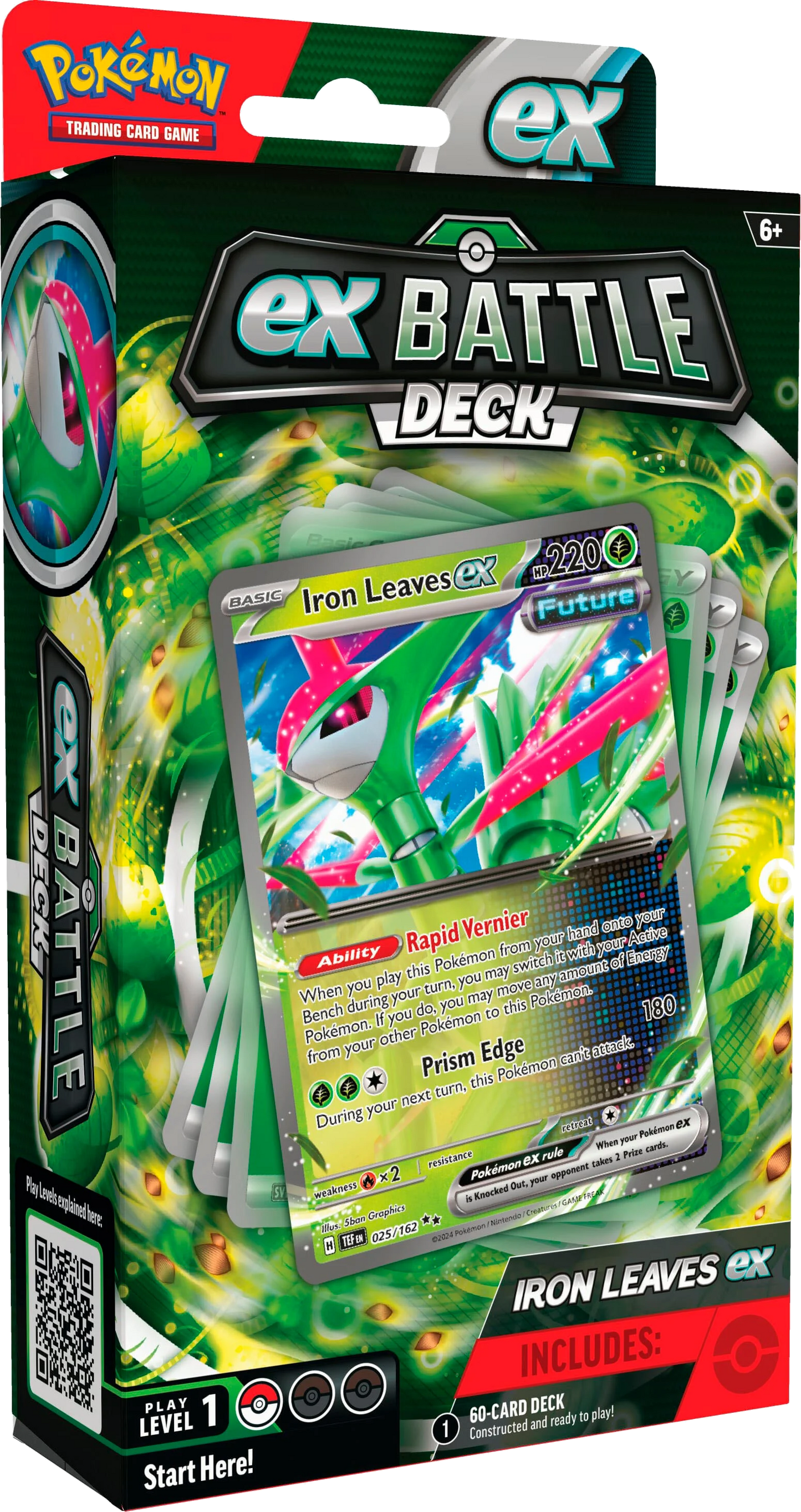 Pokemon TCG - Scarlet & Violet - Iron Leaves Ex Battle Deck