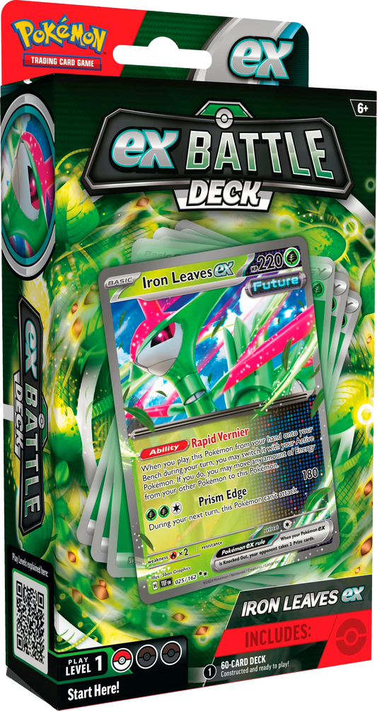 Pokemon TCG - Scarlet & Violet - Iron Leaves Ex Battle Deck