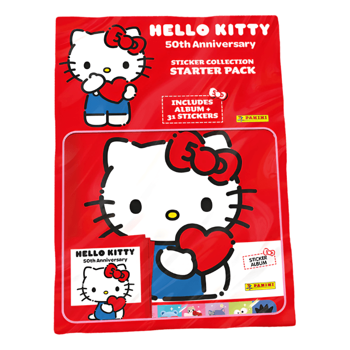 Panini - Hello Kitty 50th Anniversary Sticker Collection - Starter Pack