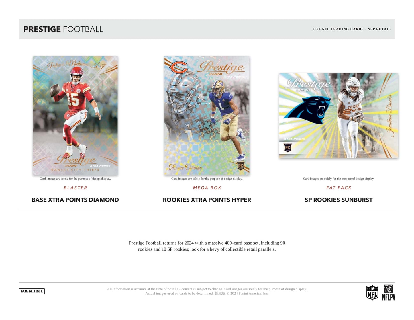 Panini - 2024 Prestige American Football (NFL) - Retail Box