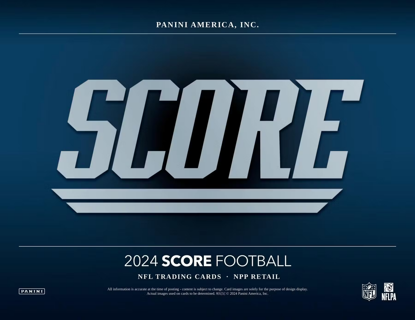 Panini - 2024 Score American Football (NFL) - Blaster Box