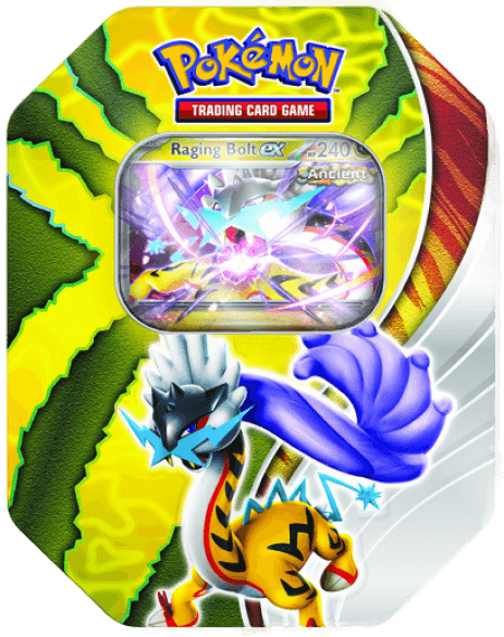 Pokemon TCG - Scarlet & Violet - Paradox Destinies Tin - Raging Bolt