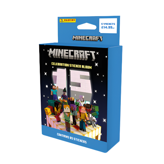 Panini - Minecraft Celebration Sticker Collection - Mega Multiset