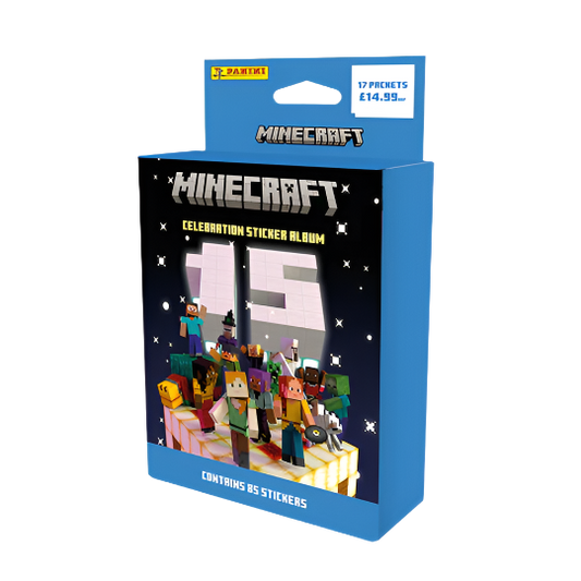 Panini - Minecraft Celebration Sticker Collection - Mega Multiset