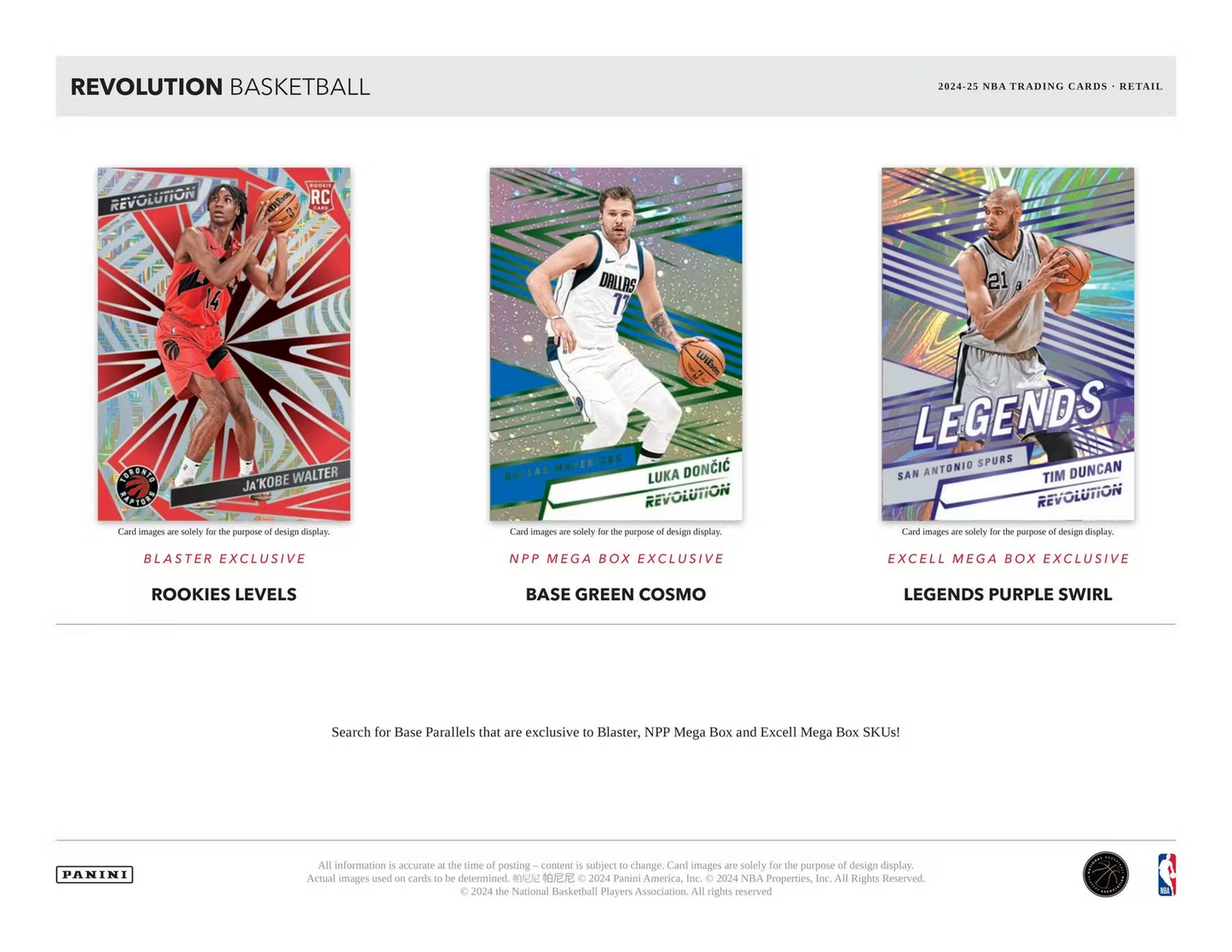 Panini - 2024/25 Revolution Basketball (NBA) - Blaster Box