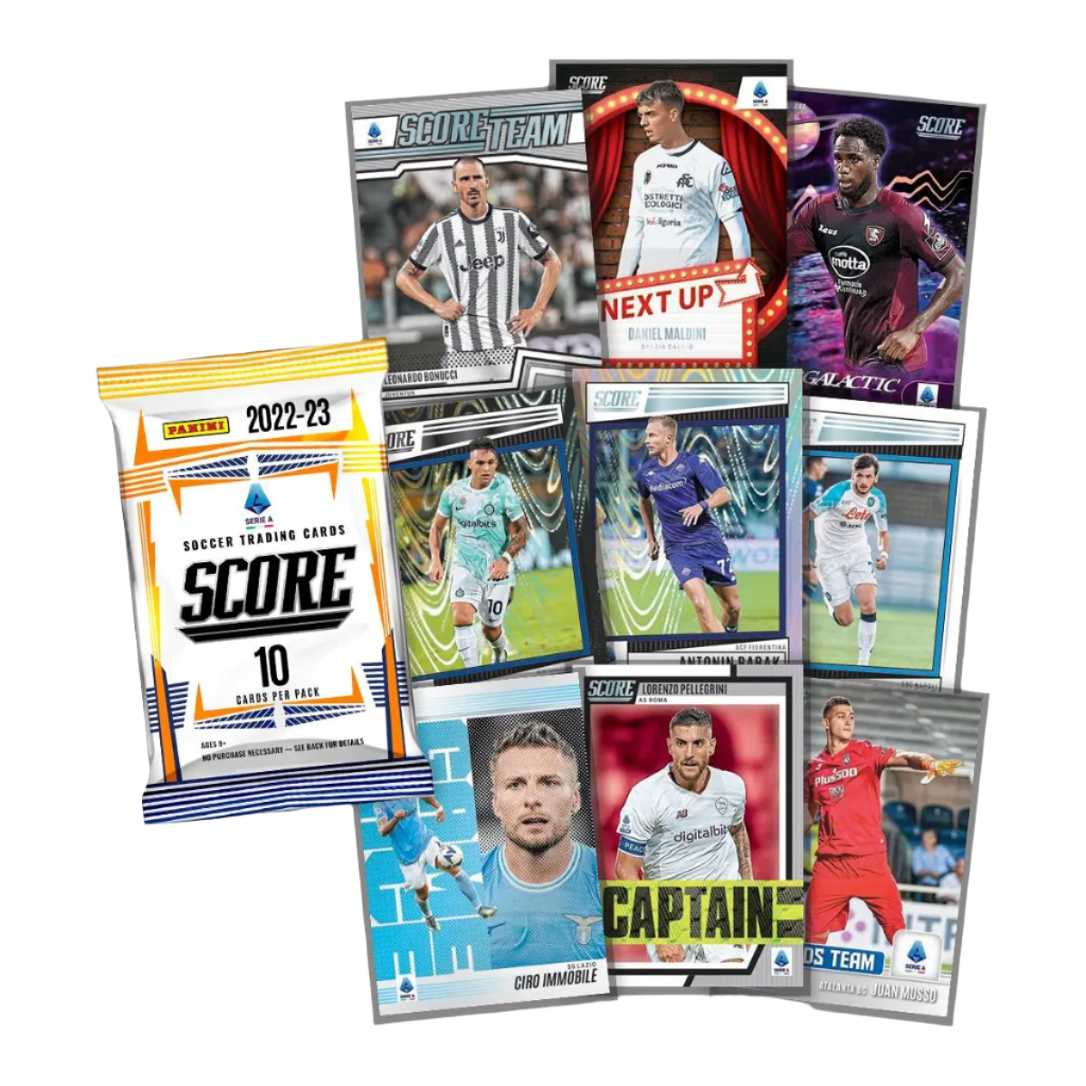Panini - 2022/23 Score Serie A Football (Soccer) - Retail Box (20 Packs)