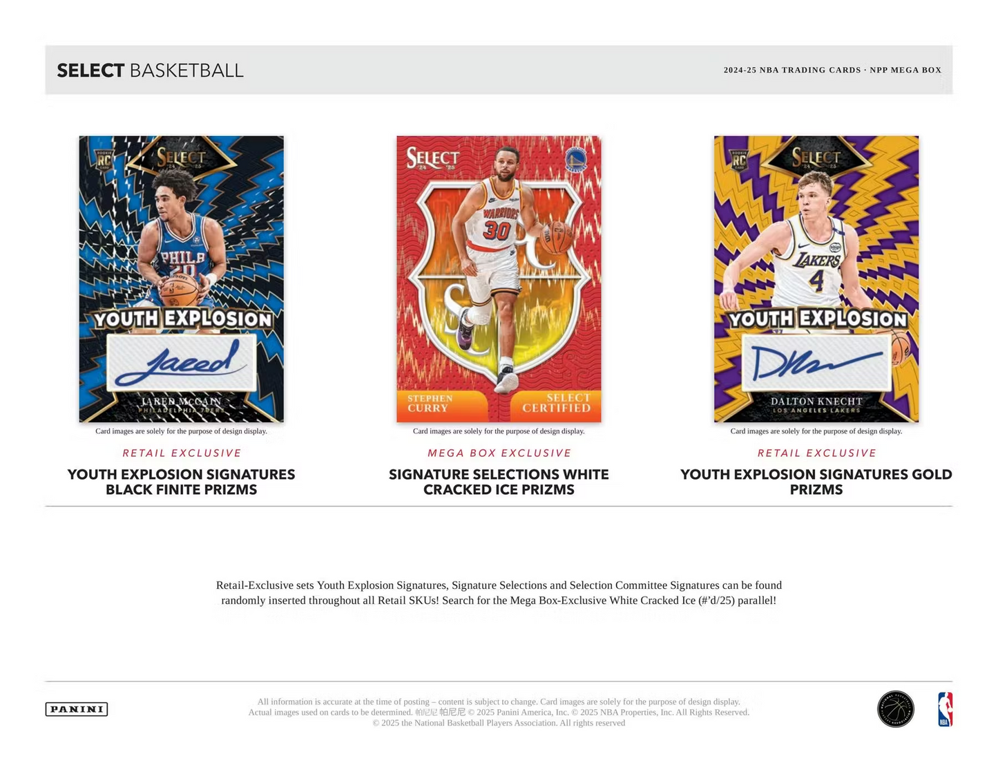 Panini - 2024/25 Select Basketball (NBA) - Mega Box