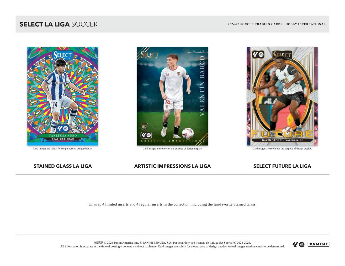 Panini - 2024/25 Select La Liga Football (Soccer) - International Hobby Box