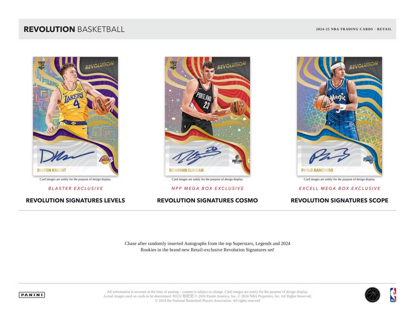 Panini - 2024/25 Revolution Basketball (NBA) - Mega Box