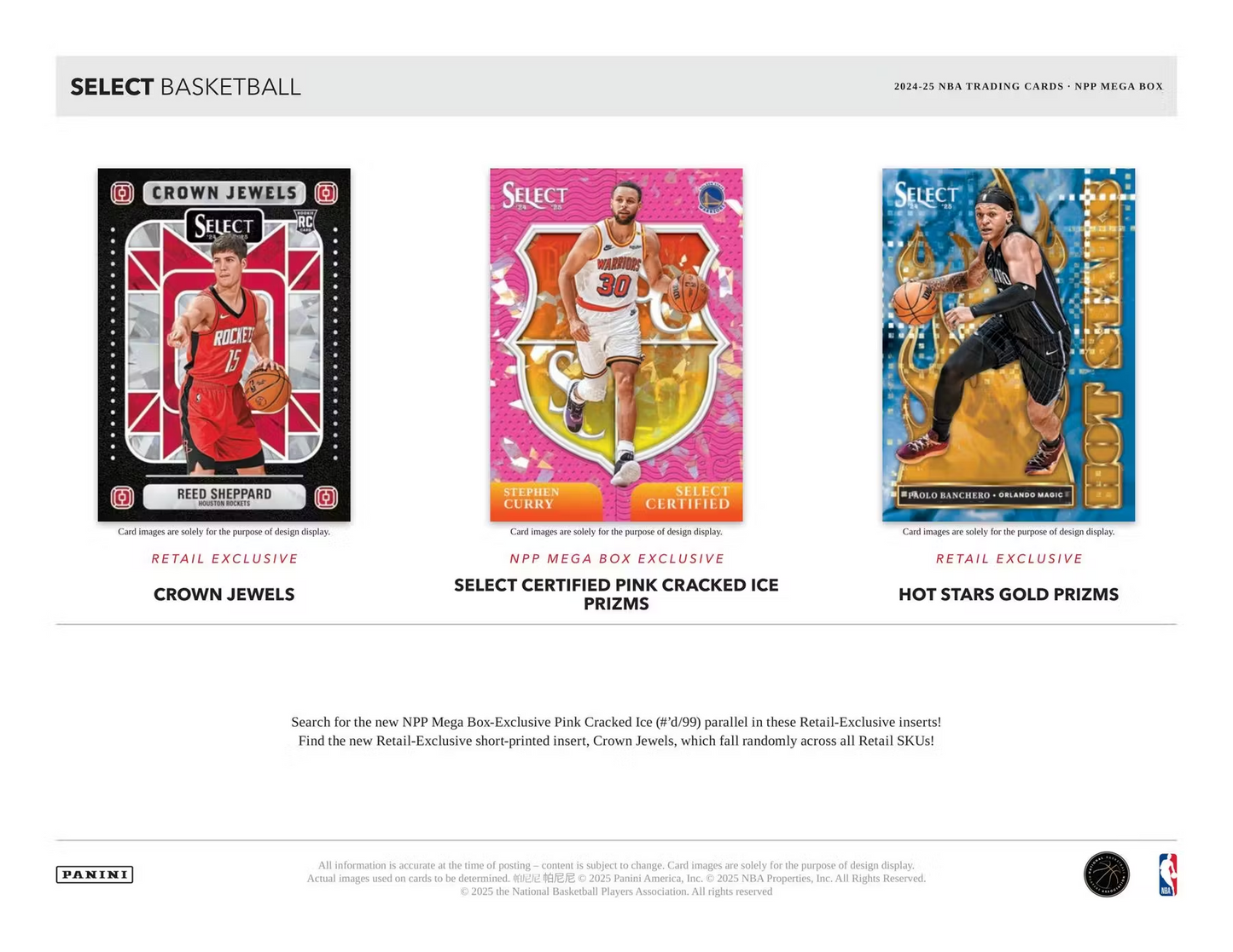 Panini - 2024/25 Select Basketball (NBA) - Mega Box
