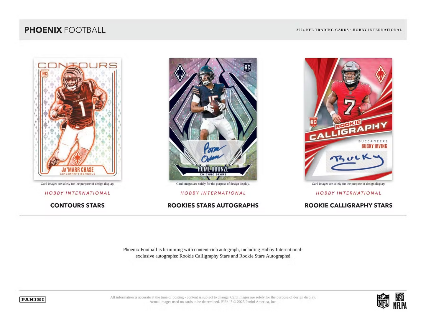 Panini - 2024 Phoenix American Football (NFL) - International Mega Box