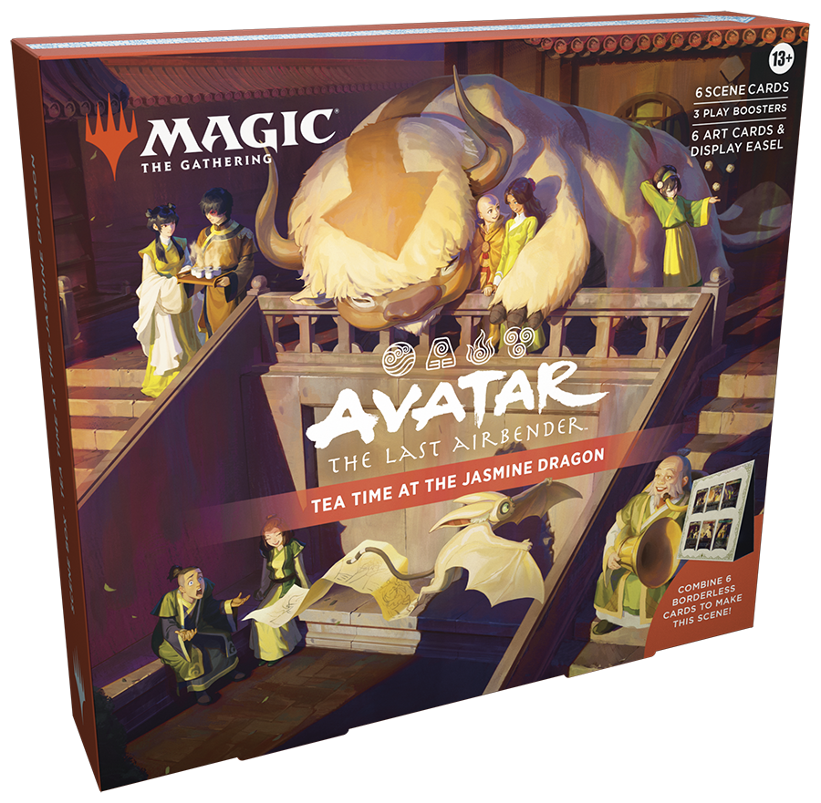Magic: The Gathering - Universes Beyond - Avatar: The Last Airbender - Scene Box - Tea Time at The Jasmine Dragon