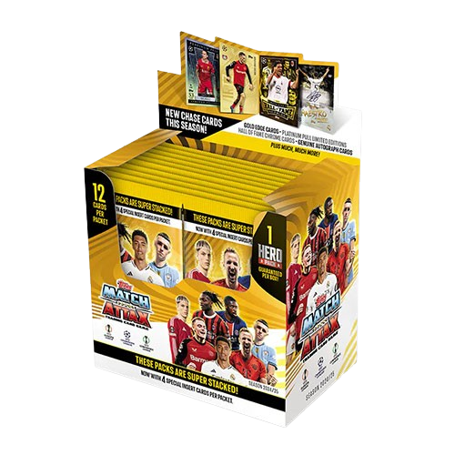 Topps - 2024/25 Football (Soccer) Match Attax - Booster Box (24 Packs)