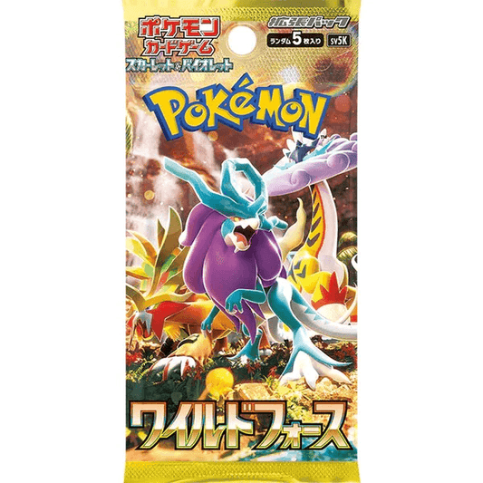Pokemon TCG - Wild Force (sv5K) - Booster Pack (Japanese)