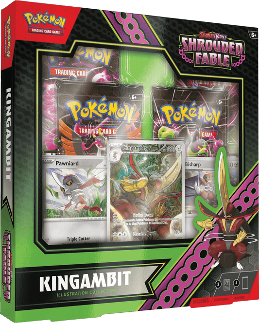 Pokemon TCG - Scarlet & Violet - Shrouded Fable - Kingambit Illustration Collection Box