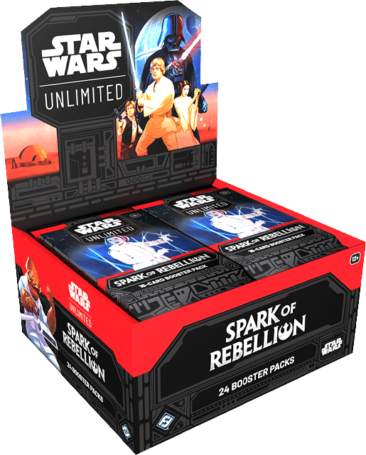 Star Wars: Unlimited - Spark of Rebellion - Display Case (6x Booster Boxes)