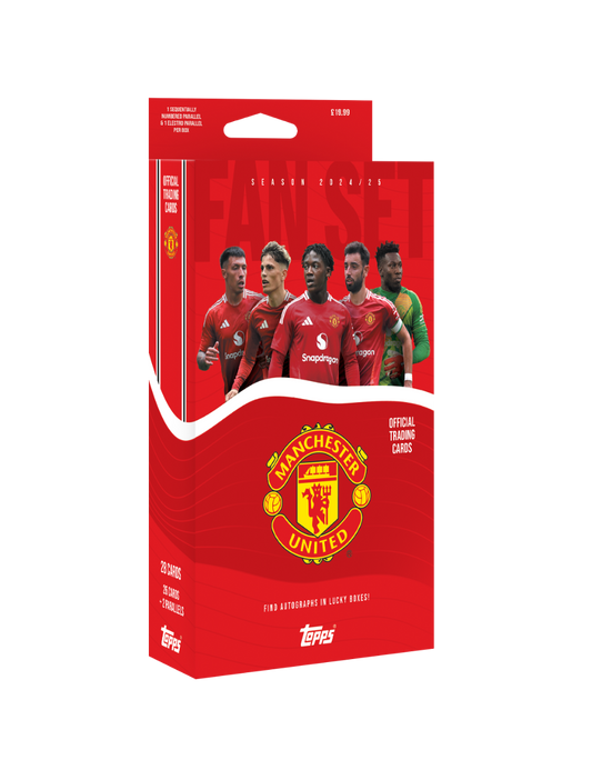 Topps - 2024/25 Manchester United Football (Soccer) - Fan Set